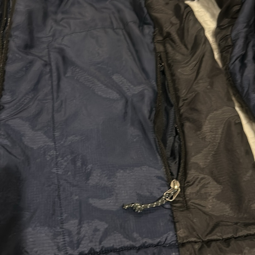 Mountain Hardware Ski Puff Jacket Large Blue Black - image 4